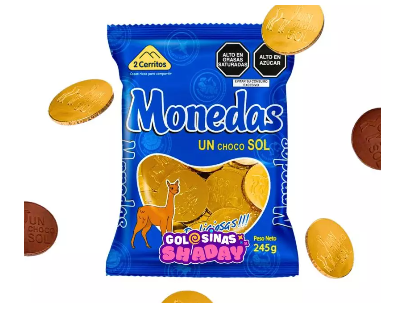 Chocolates Monedas x 40 UND Aprox.